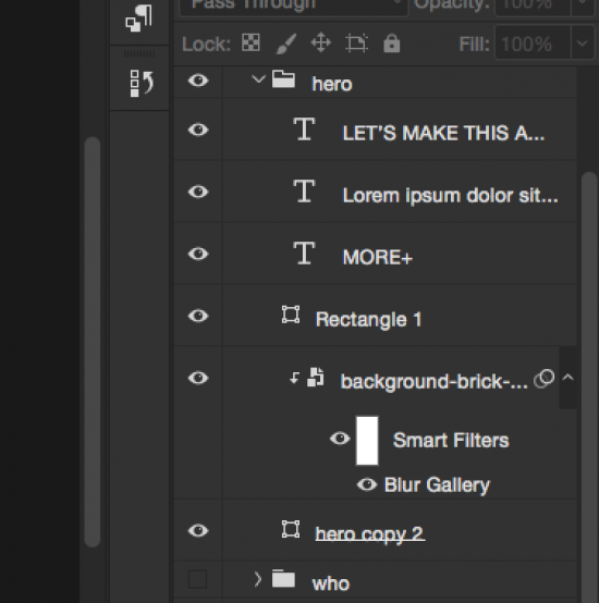 Exporting CSS from Photoshop using Layer > Copy CSS