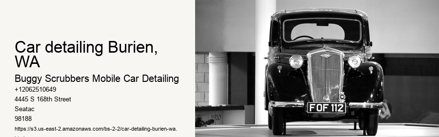 car detailing Burien, WA