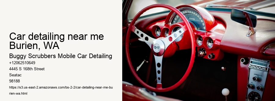 car detailing near me Burien, WA