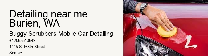 detailing near me Burien, WA
