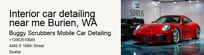 interior car detailing near me Burien, WA