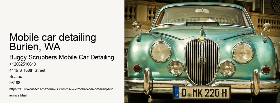 mobile car detailing near me Burien, WA