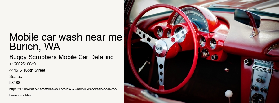 mobile car wash near me Burien, WA