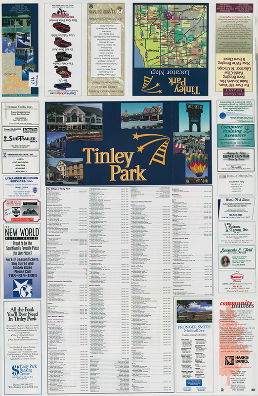 Tinley Park Illinois: Street Map (page 2)