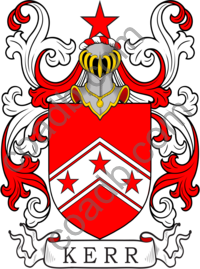 Kerr Family Crest, Coat of Arms and Name History