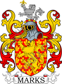 Marks Family Crest, Coat of Arms and Name History