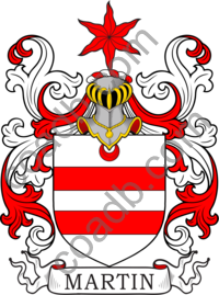 Martin Family Crest, Coat of Arms and Name History