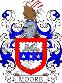 Moore Family Crest - Reliable Source Indicators