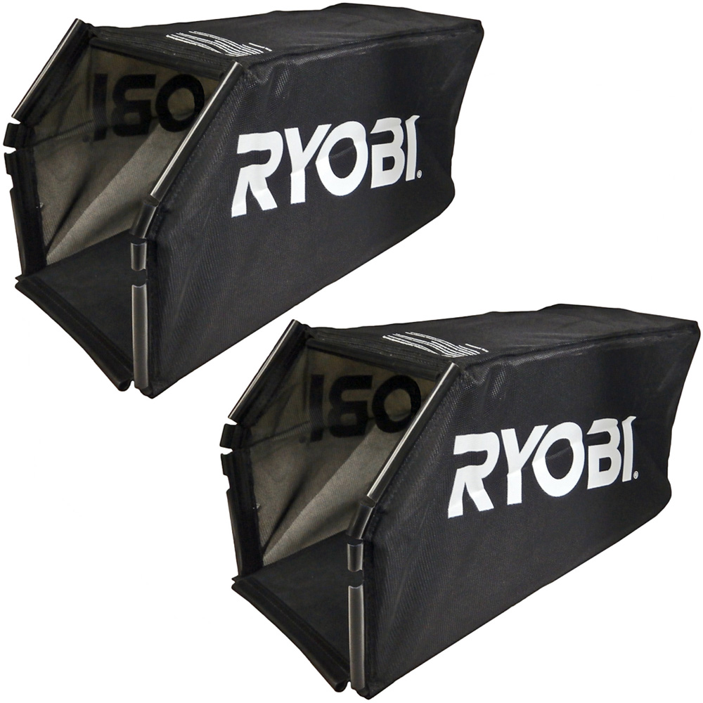 Ryobi P1102 2 Pack of Genuine OEM Replacement Grass Bags 970699001