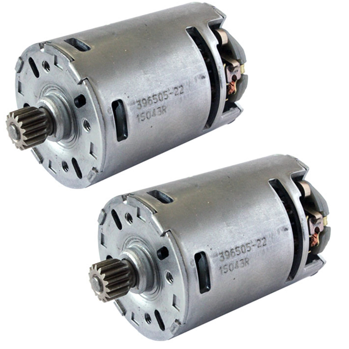 Dewalt 2 Pack Of Genuine OEM Replacement Motor And Pinions # 396505