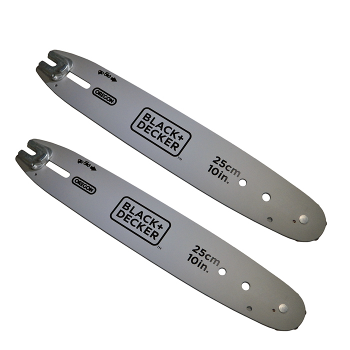 Black and Decker LCS1020 2 Pack of OEM Replacement Chainsaw Bars