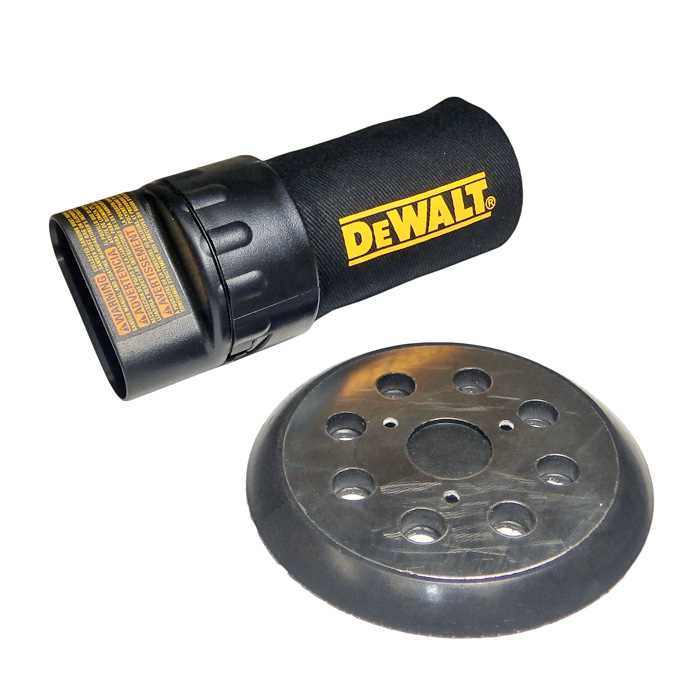 Dewalt Palm Sander Hook and Loop Backing Pad with Dust Bag COMBO00144