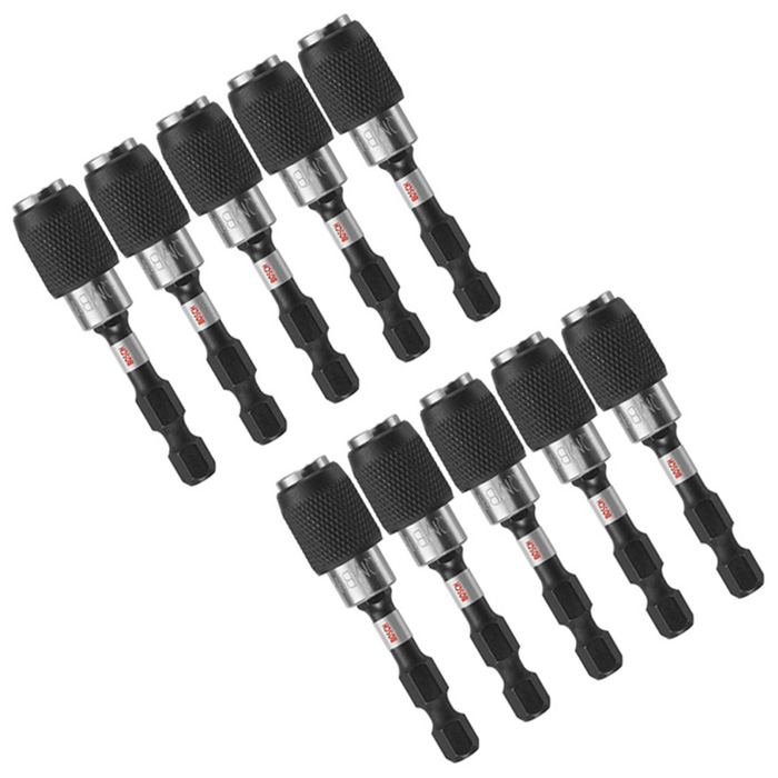 Bosch 10 Pack Impact Tough 2 Inch Quick Change Bit Holders ITBHQC201B