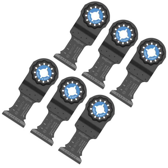 Bosch 10 Pack 11/4 Inch Starlock MultiTool Carbide Cut Blades