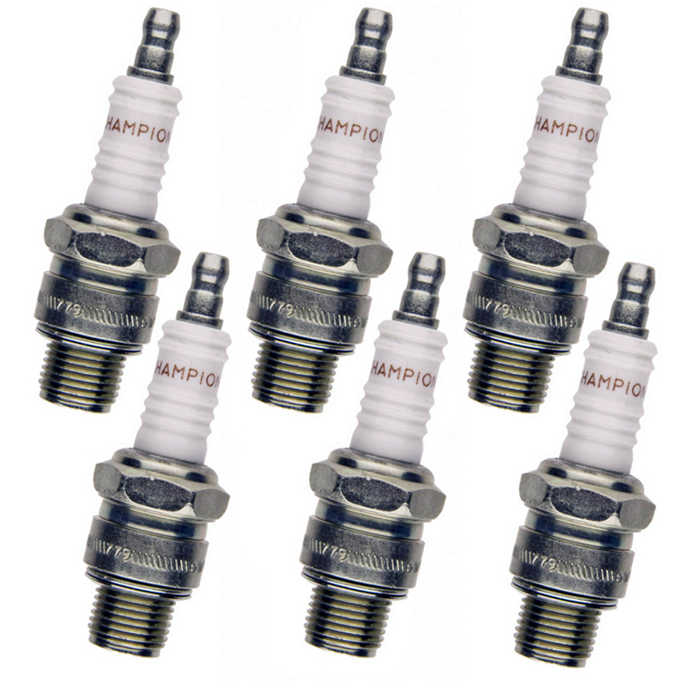 Champion 6 Pack of Genuine OEM (876S) Spark Plugs QL16V6PK eBay