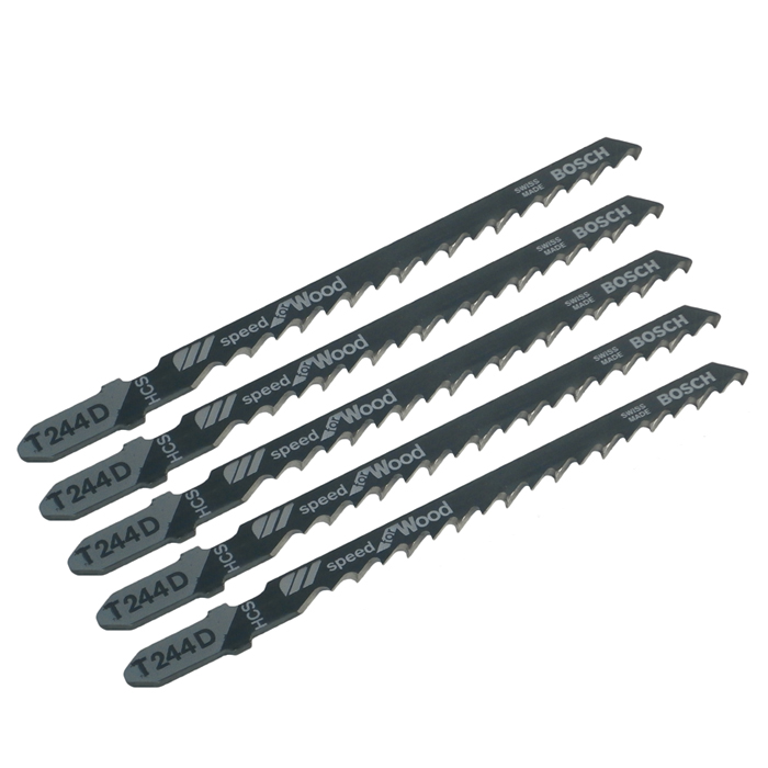 Bosch 5 Pack of Genuine OEM Replacement Jig Saw Blades T244D5PK 346270877 eBay