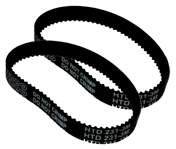 【サイズ交換ＯＫ】 Pack 2 Decker and Black Of Belts Replacement OEM Genuine FloorCare