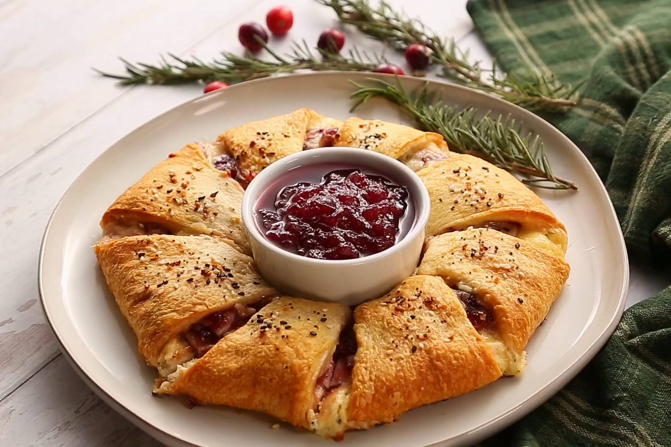 Turkey and Cranberry Crescent Ring - Buholzer Brothers