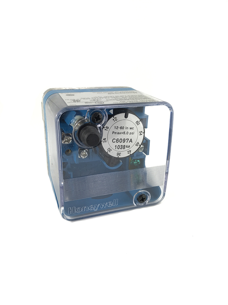 C6097B3051 HYR Air/Gas Pressure Switch, Manual Reset, 1/4'', 54 OFF