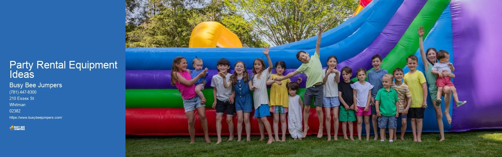 Party Rental Equipment Ideas