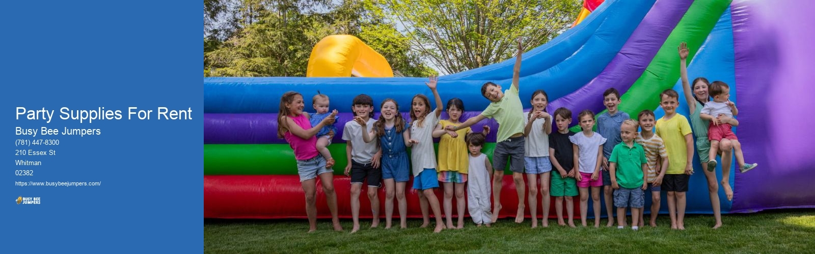 Party Supplies For Rent