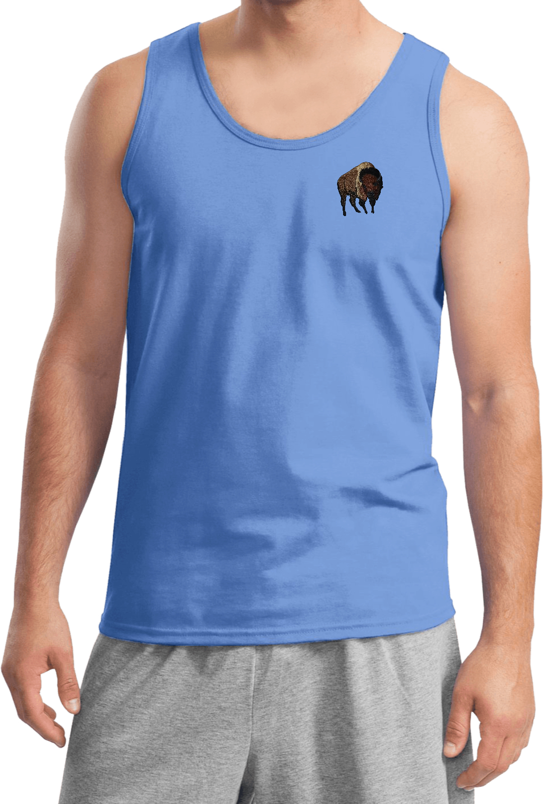 Buy Cool Shirts Buffalo Patch Pocket Print Tank Top - Picture 3 of 10