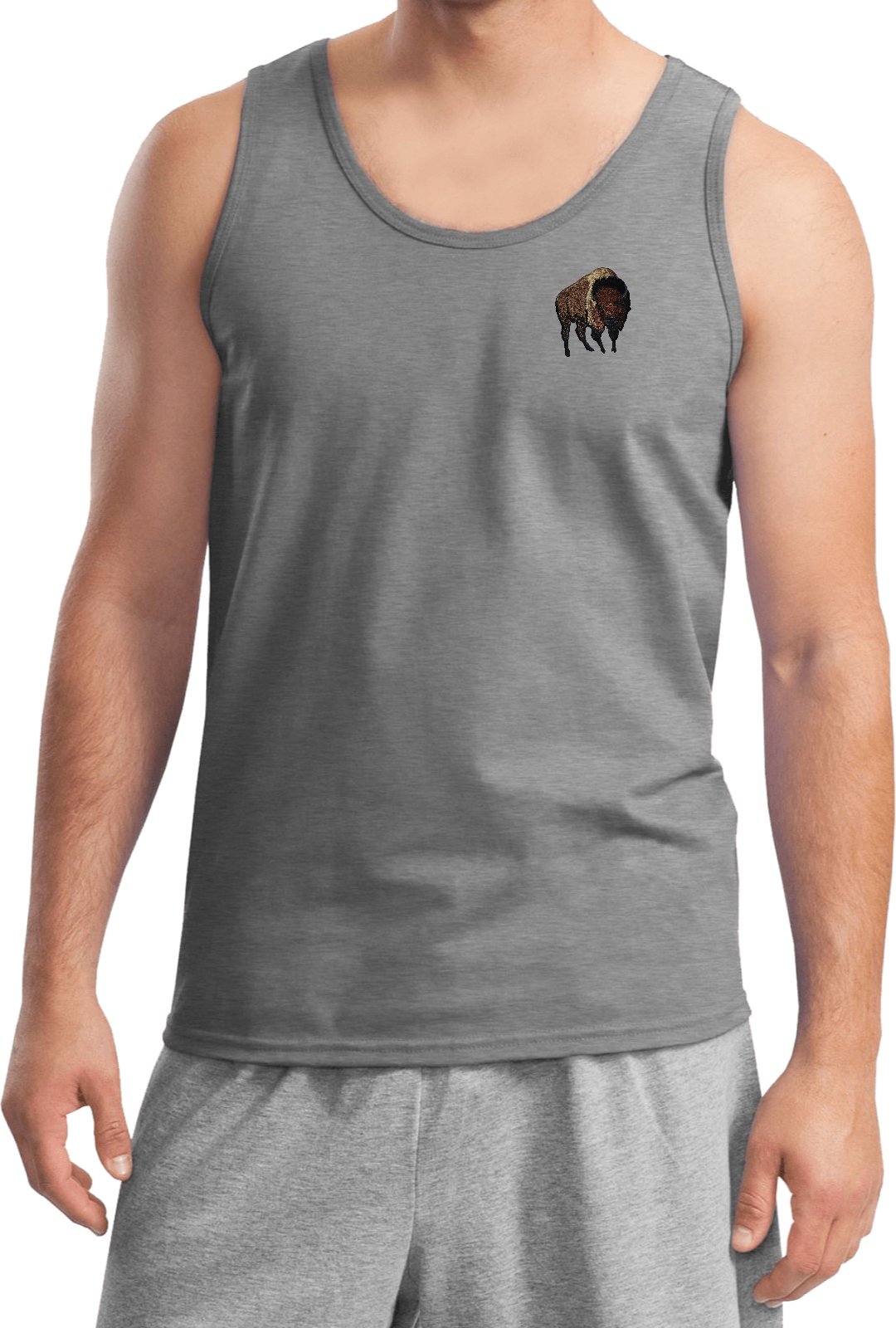 Buy Cool Shirts Buffalo Patch Pocket Print Tank Top - Picture 9 of 10