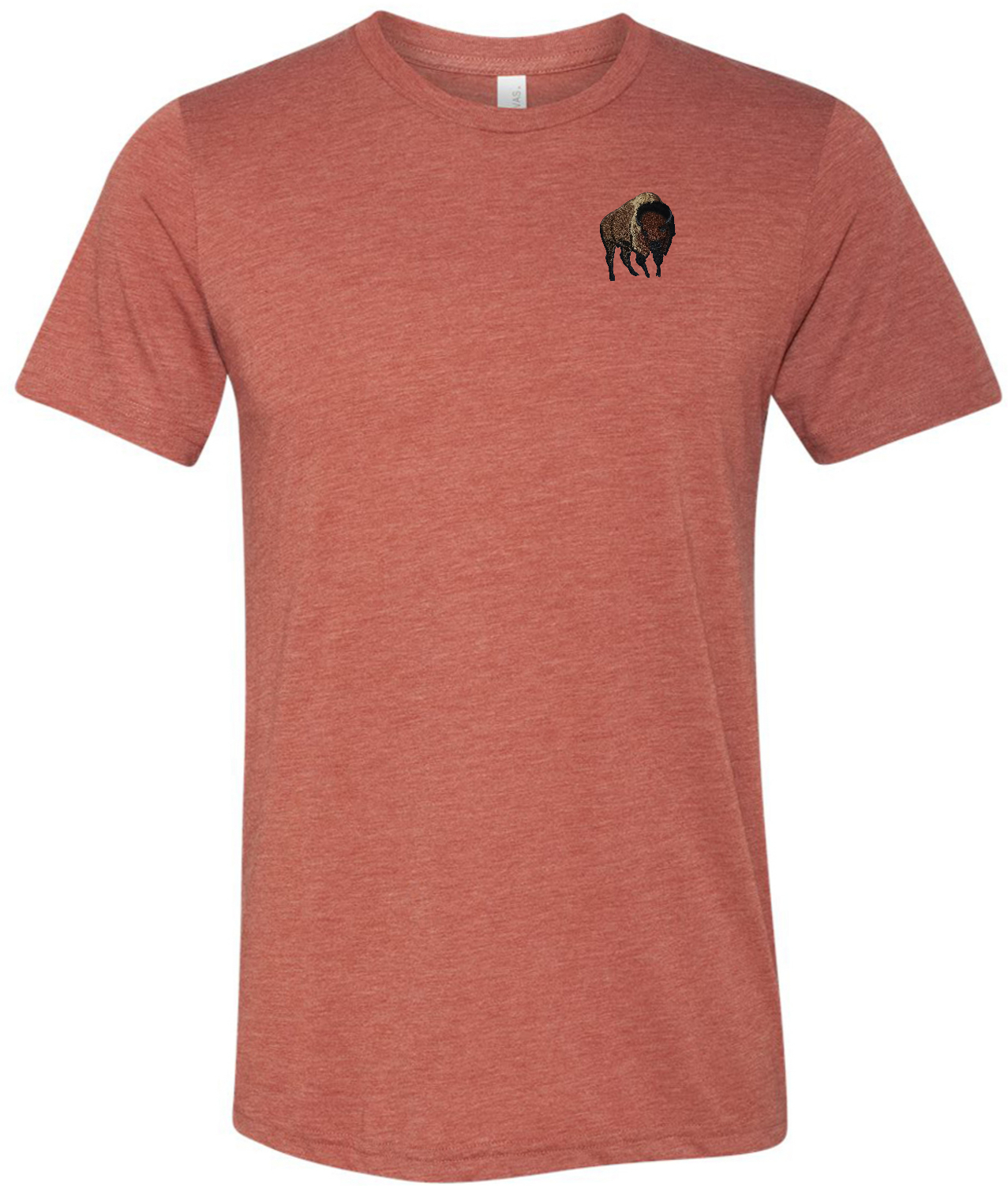 Buy Cool Shirts Buffalo Patch Pocket Print Tri Blend Shirt - Picture 6 of 13