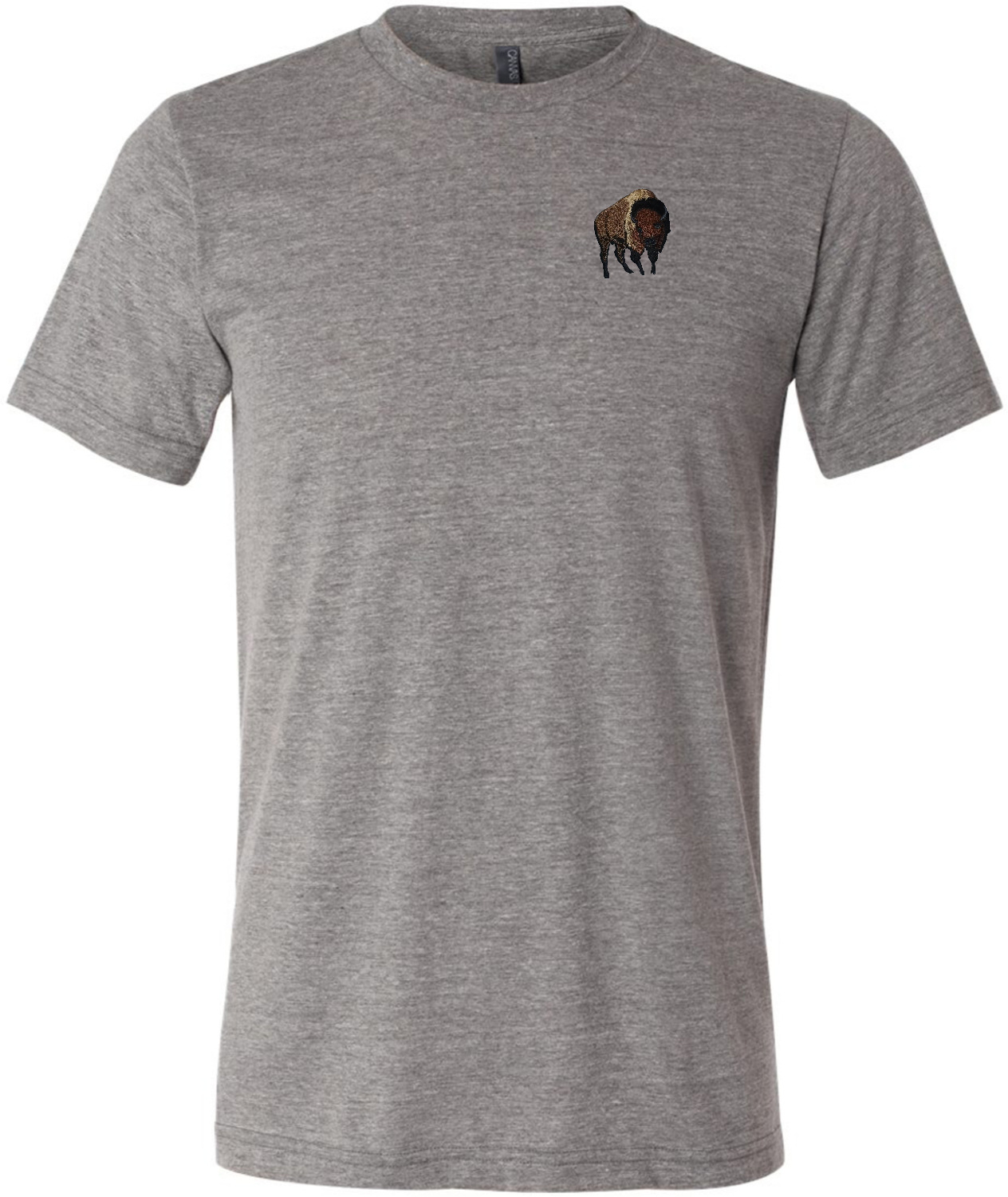 Buy Cool Shirts Buffalo Patch Pocket Print Tri Blend Shirt - Picture 8 of 13