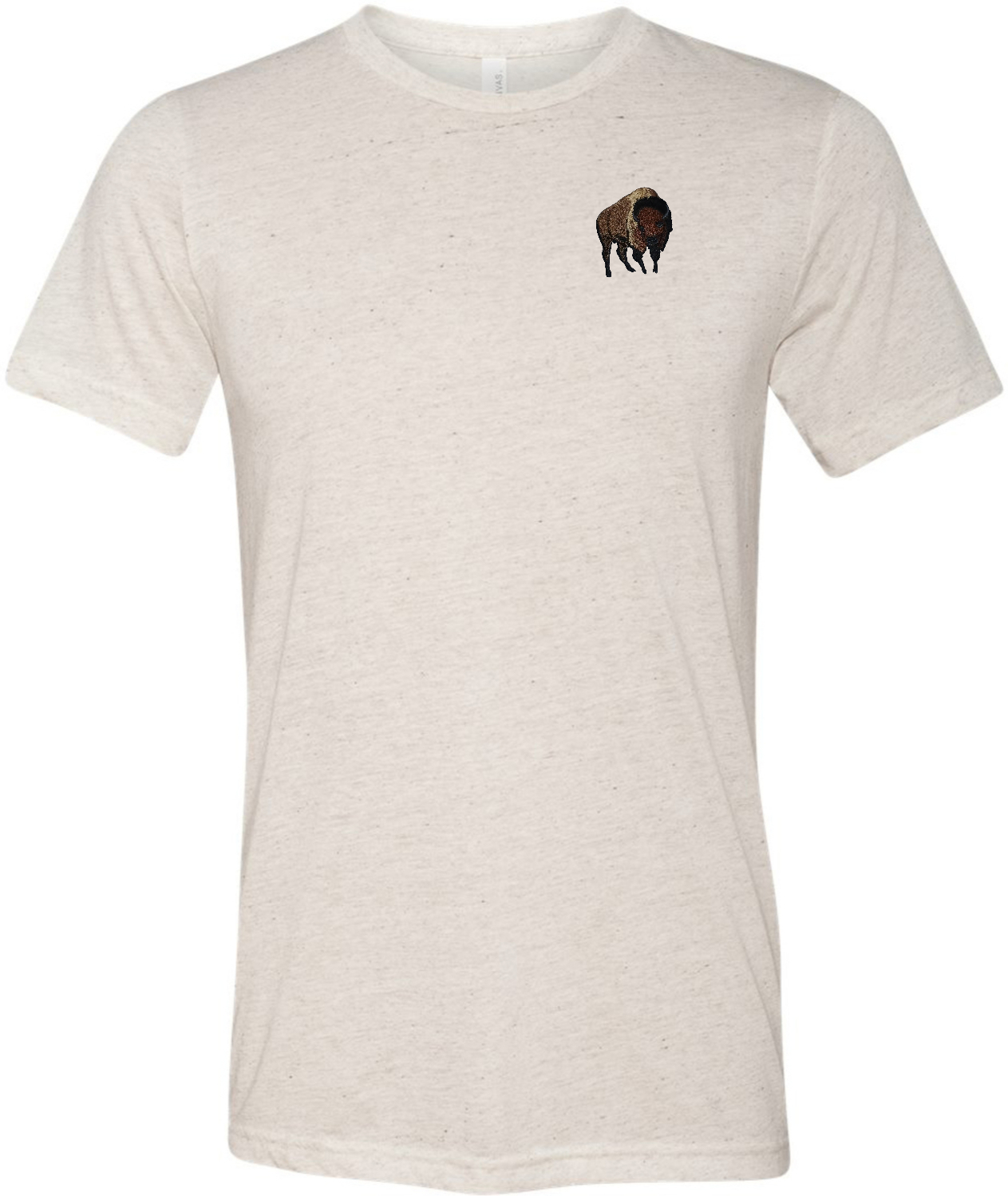 Buy Cool Shirts Buffalo Patch Pocket Print Tri Blend Shirt - Picture 9 of 13