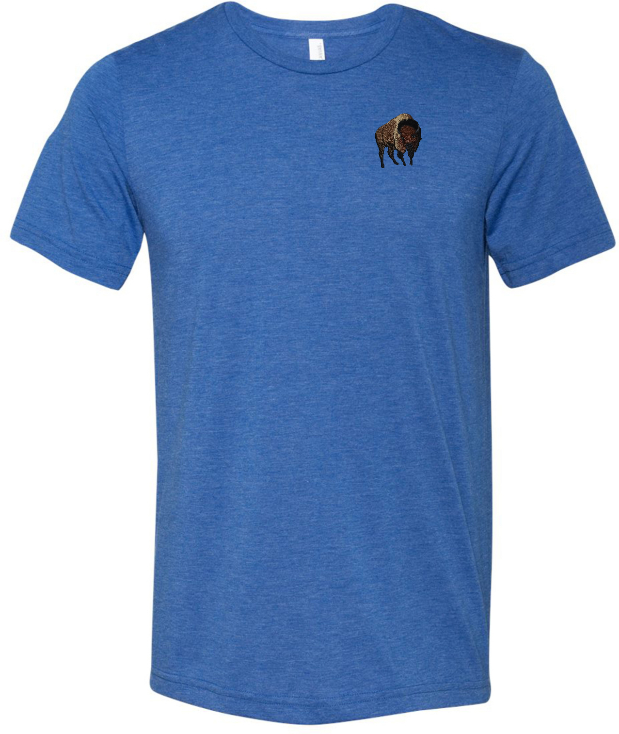 Buy Cool Shirts Buffalo Patch Pocket Print Tri Blend Shirt - Picture 12 of 13