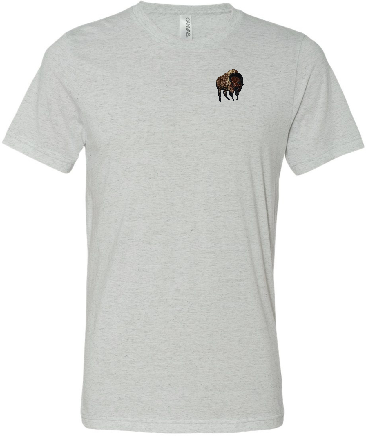 Buy Cool Shirts Buffalo Patch Pocket Print Tri Blend Shirt - Picture 13 of 13