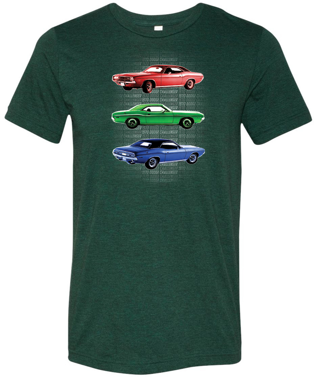 Buy Cool Shirts Dodge T-shirt 1970 Challengers Tri Blend Tee | eBay