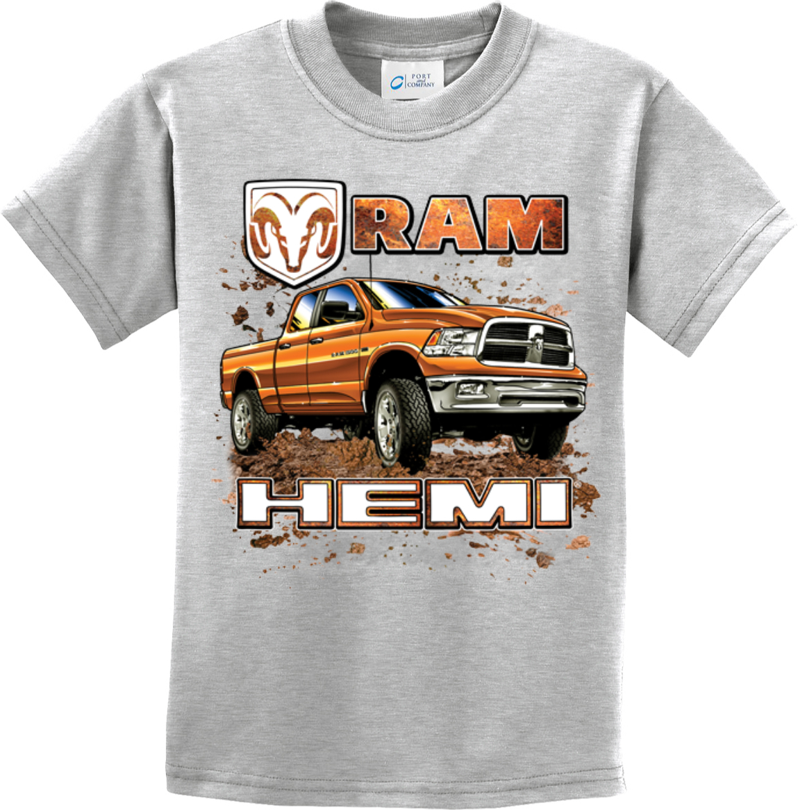 Kids Dodge T-shirt Ram Hemi Truck - Picture 3 of 25