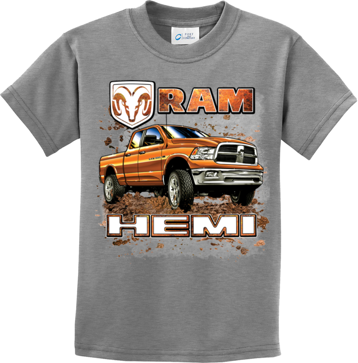 Kids Dodge T-shirt Ram Hemi Truck - Picture 4 of 25