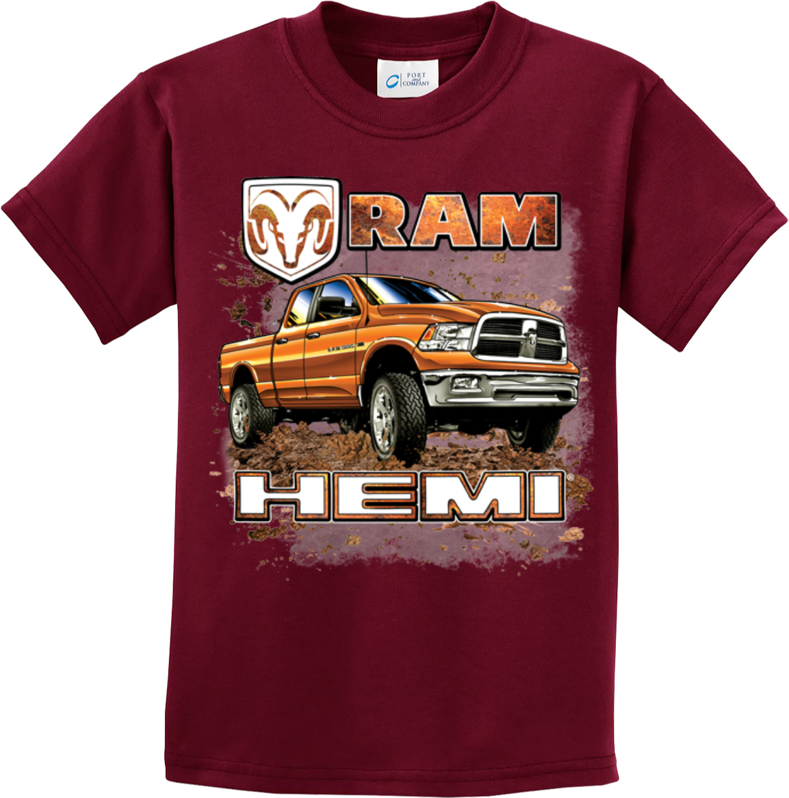 Kids Dodge T-shirt Ram Hemi Truck - Picture 7 of 25