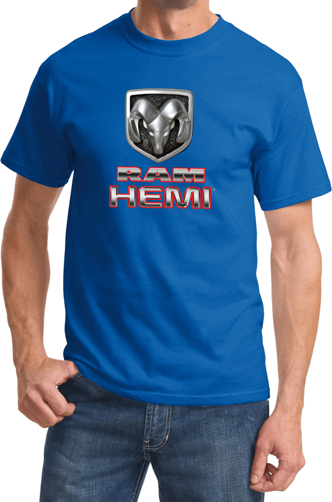 Dodge Ram T-shirt Hemi Logo - Picture 8 of 10