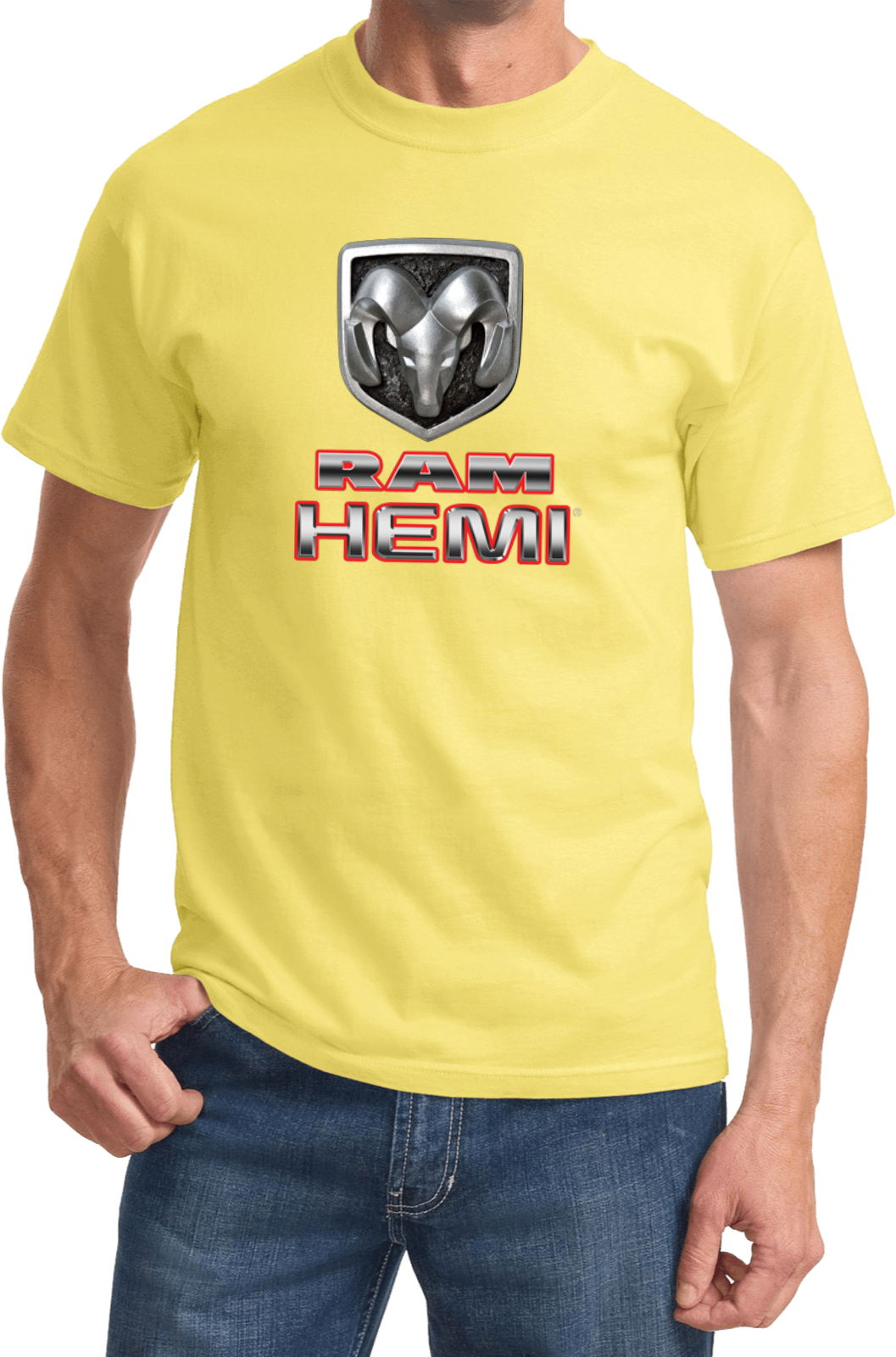 Dodge Ram T-shirt Hemi Logo - Picture 10 of 10
