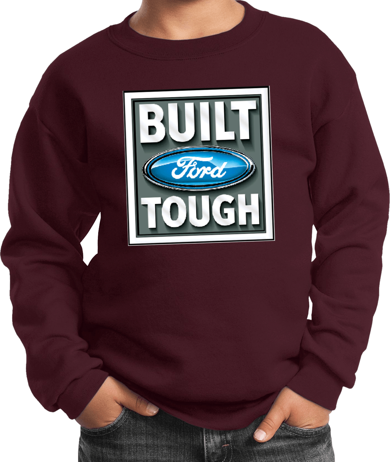 Built Ford Tough Kids Sweatshirt - Picture 7 of 13