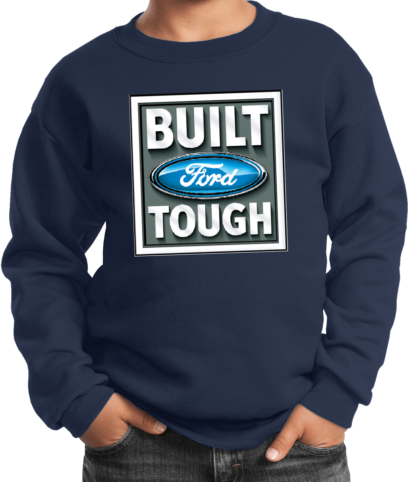 Built Ford Tough Kids Sweatshirt - Picture 8 of 13