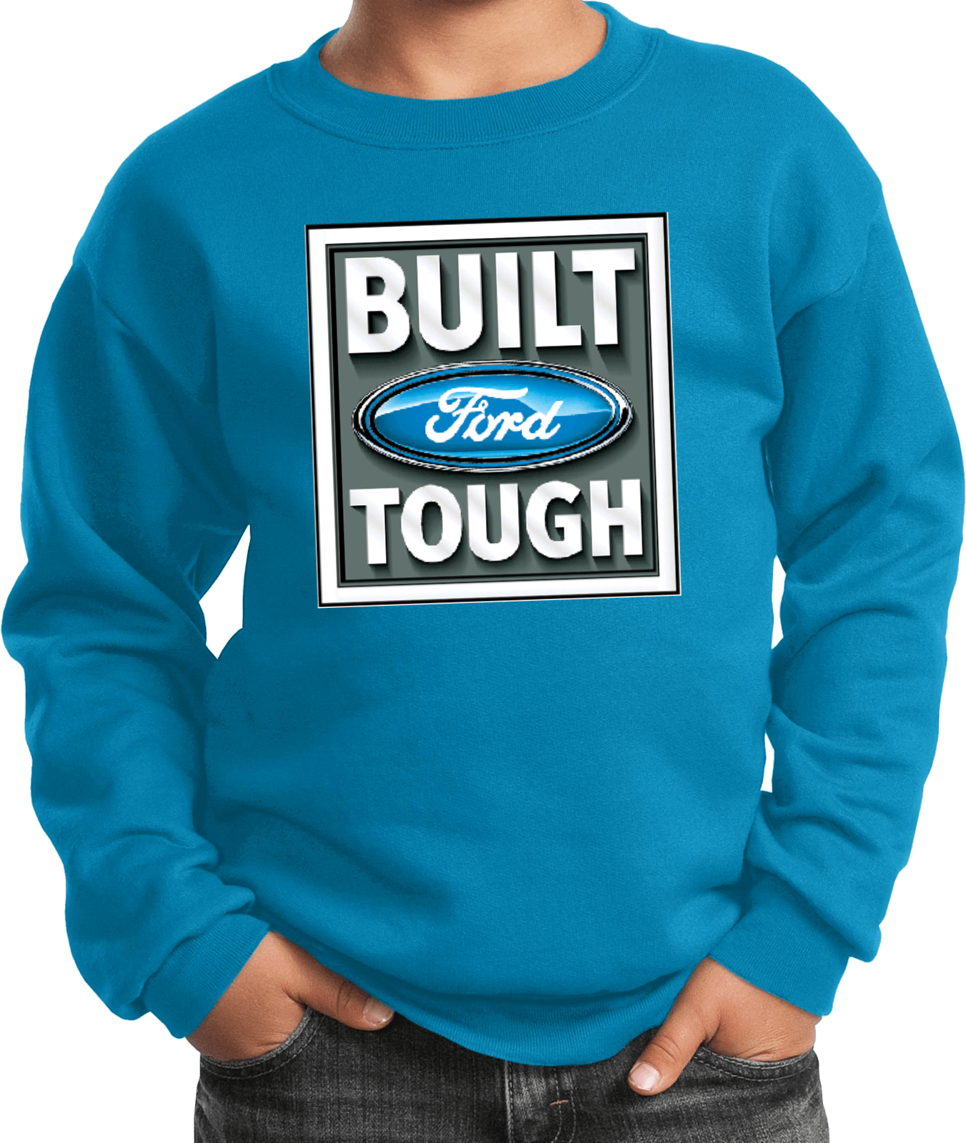 Built Ford Tough Kids Sweatshirt - Picture 9 of 13