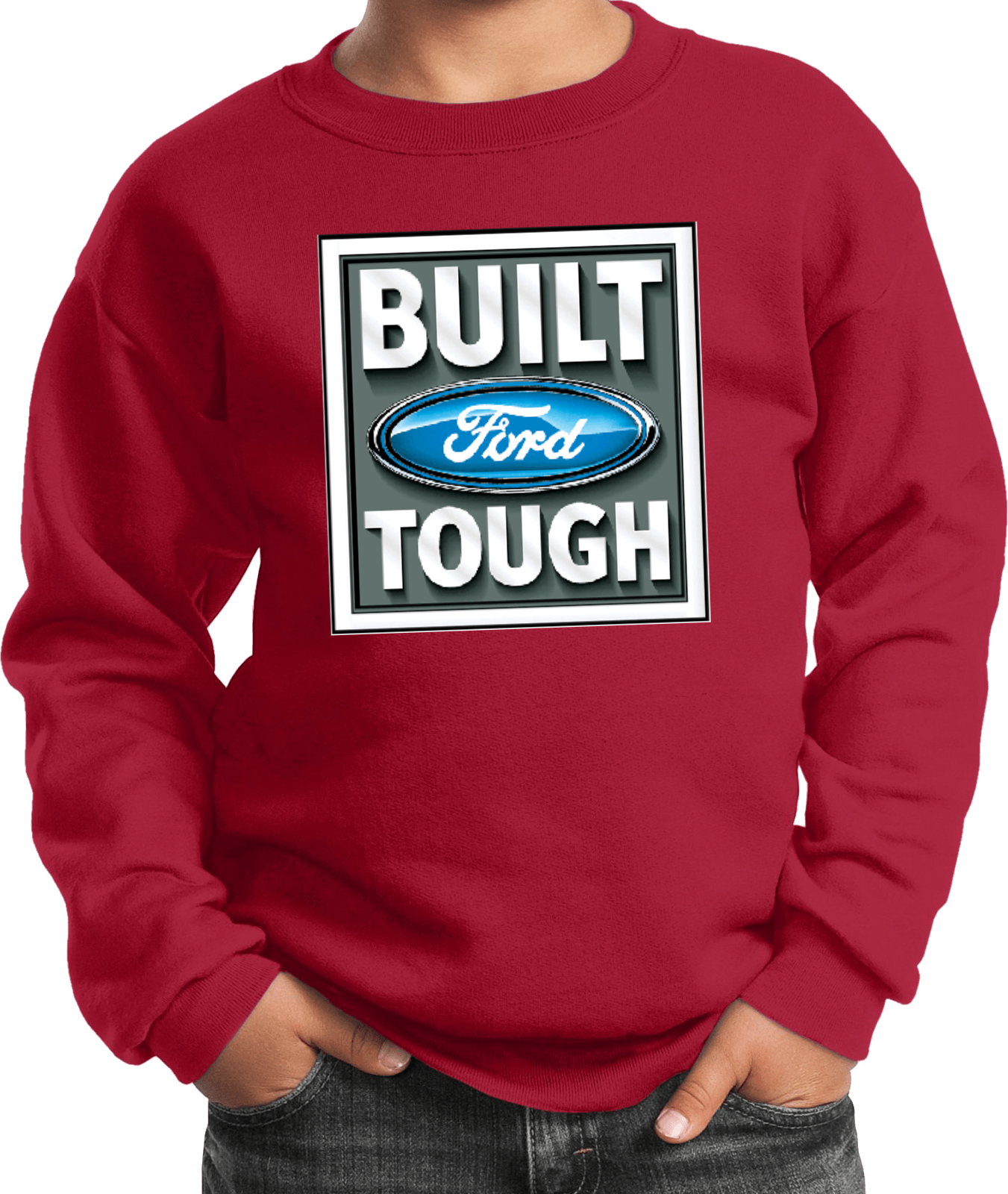 Built Ford Tough Kids Sweatshirt - Picture 11 of 13