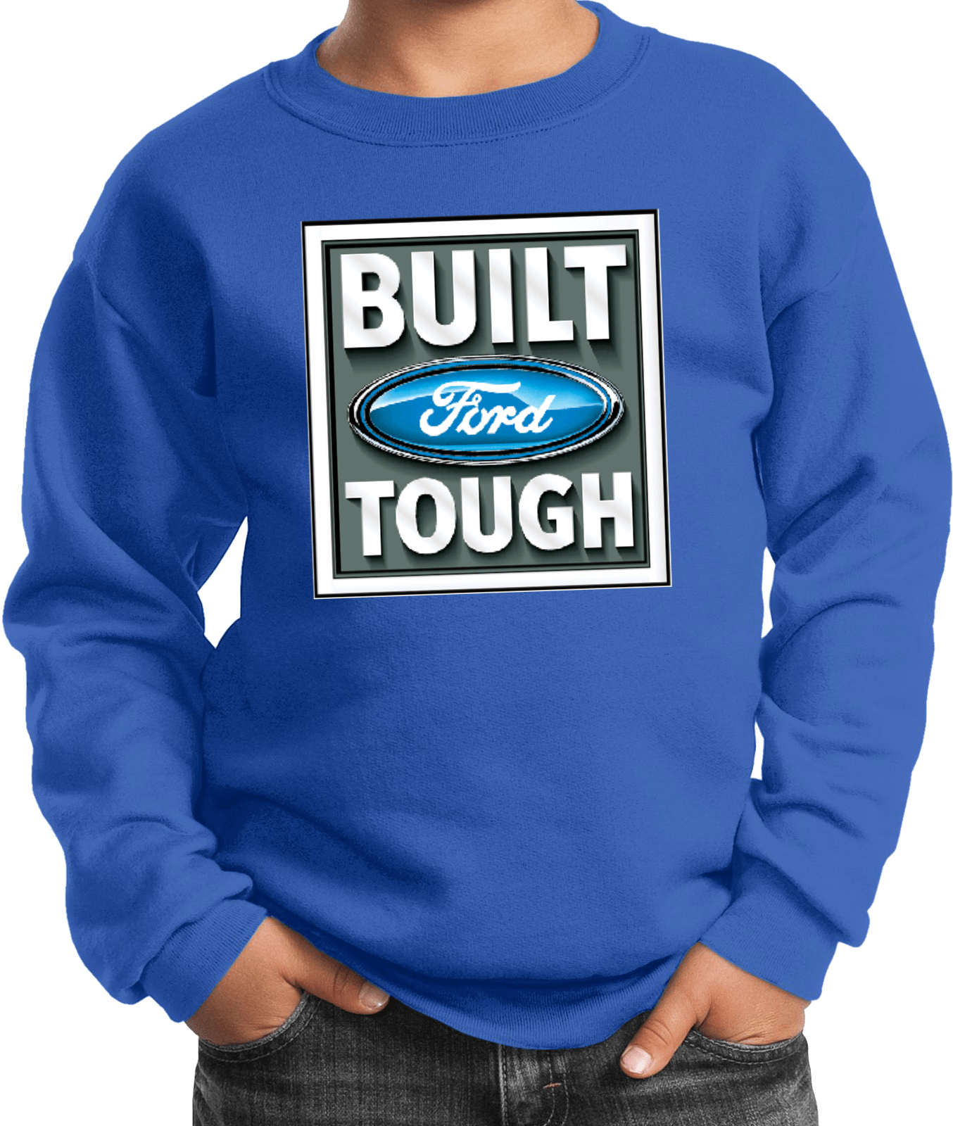 Built Ford Tough Kids Sweatshirt - Picture 12 of 13