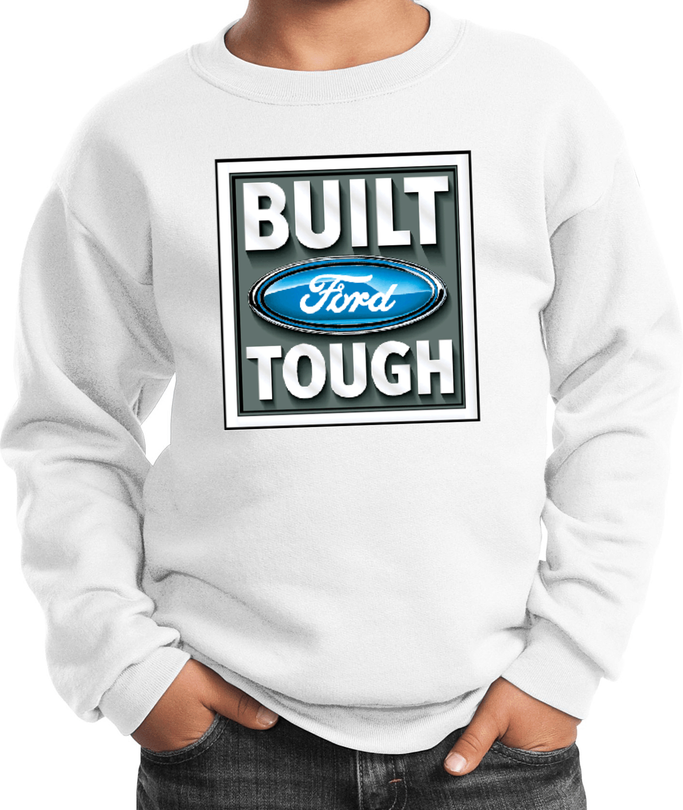 Built Ford Tough Kids Sweatshirt - Picture 13 of 13