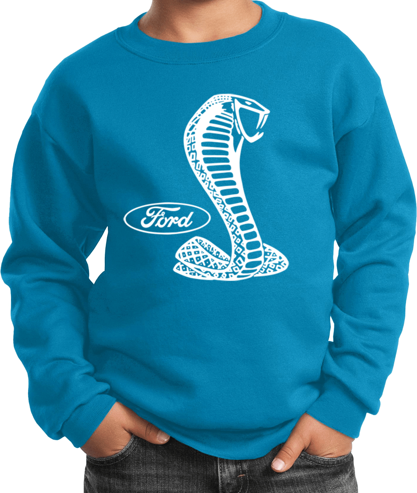 Kids Ford Mustang Cobra Sweatshirt - Picture 7 of 11