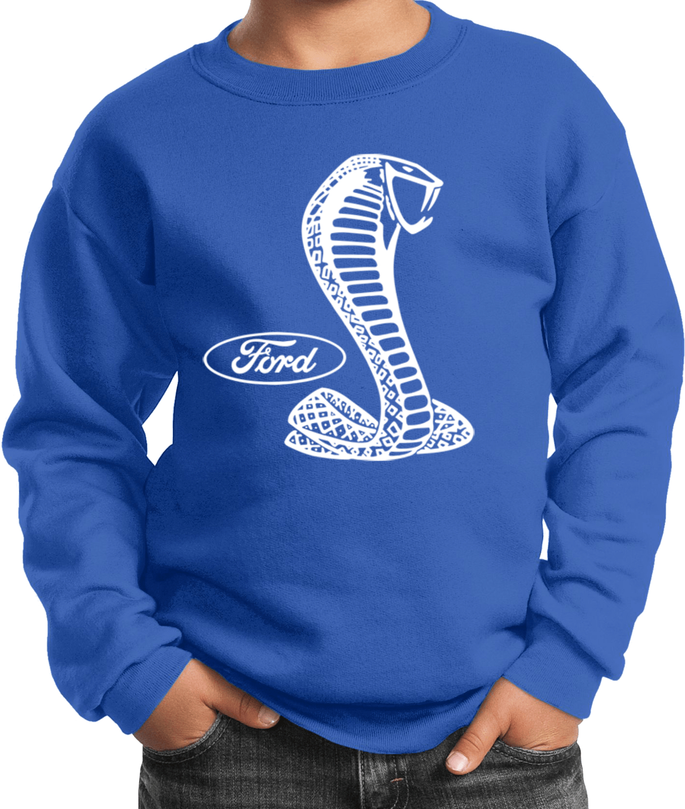 Kids Ford Mustang Cobra Sweatshirt - Picture 10 of 11