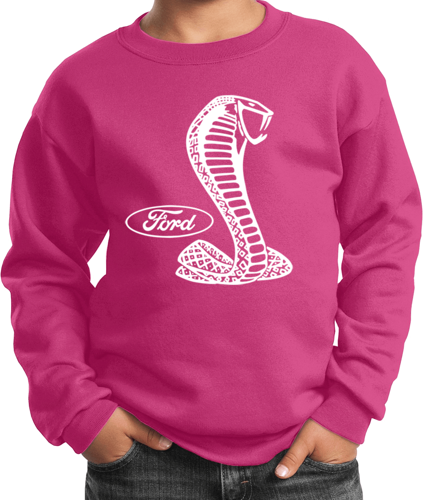 Kids Ford Mustang Cobra Sweatshirt - Picture 11 of 11