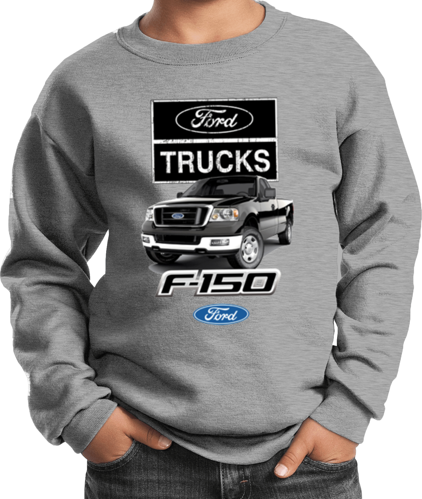 Kids Ford F-150 Sweatshirt - Picture 3 of 18
