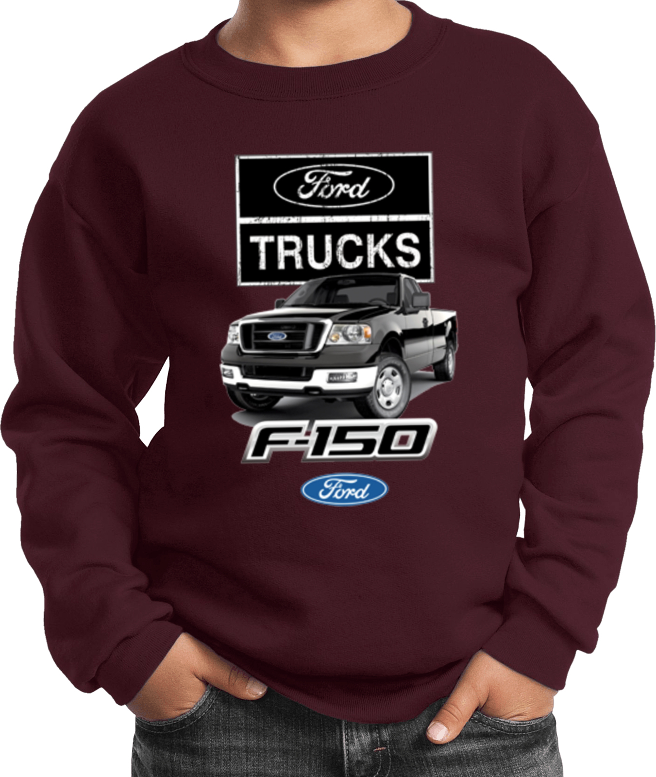 Kids Ford F-150 Sweatshirt - Picture 8 of 18