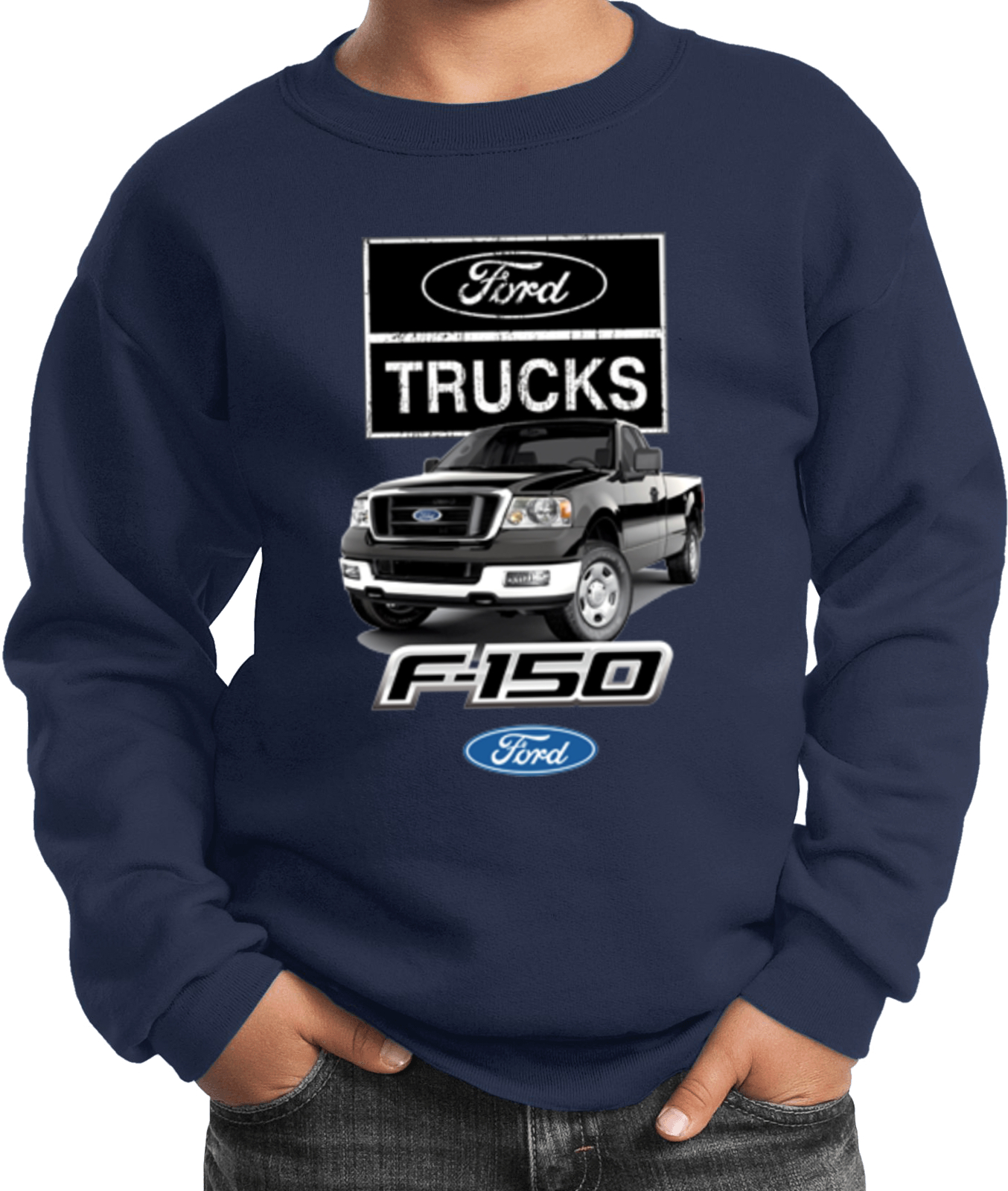 Kids Ford F-150 Sweatshirt - Picture 9 of 18